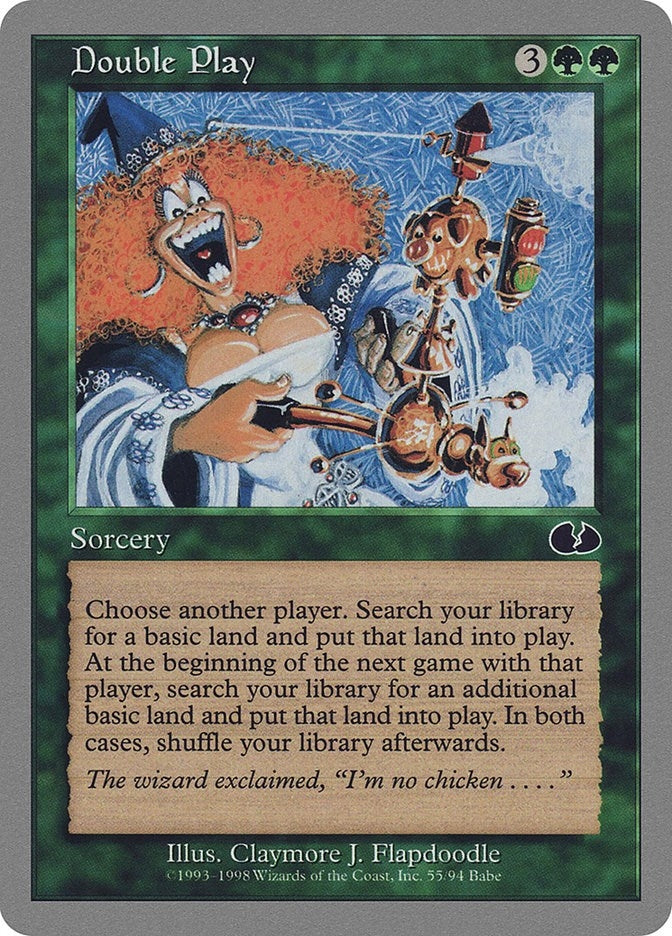 Image for Double Play (Unglued) (55) - Magic: The Gathering
