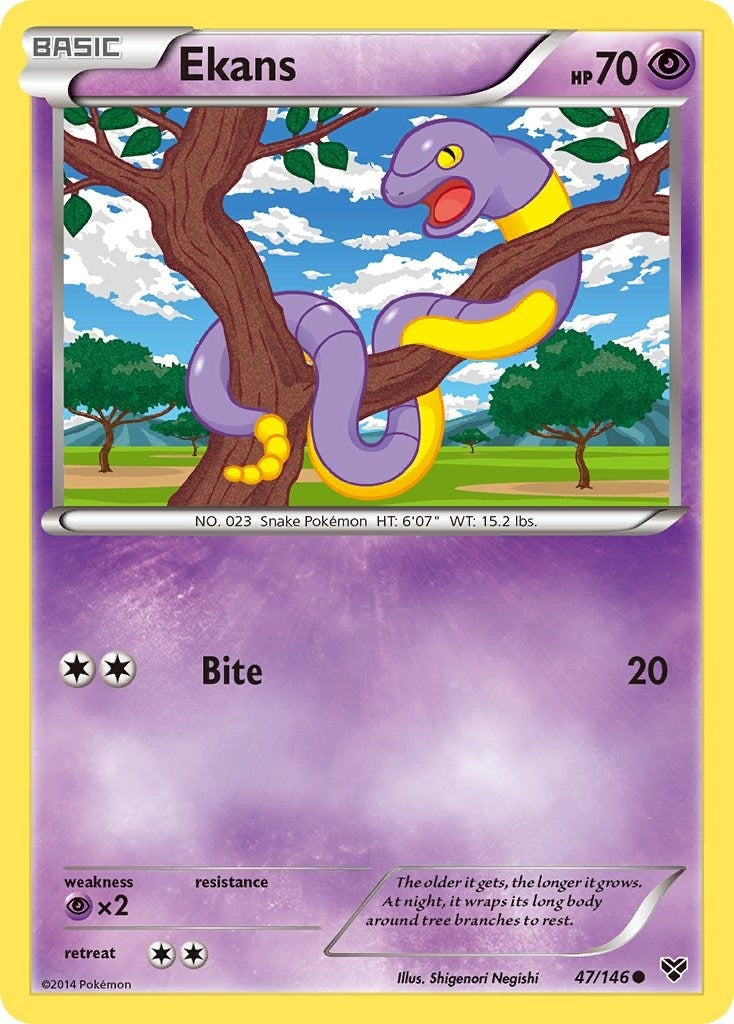 Image for Ekans (XY Base Set) (47/146) - Pokemon