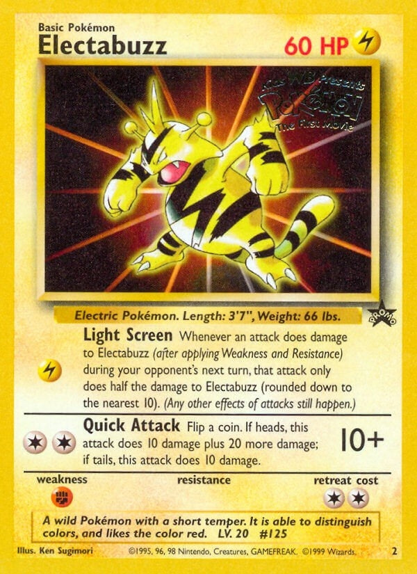 Image for Electabuzz (Movie Promo) (WoTC Promo) (02/53) - Pokemon
