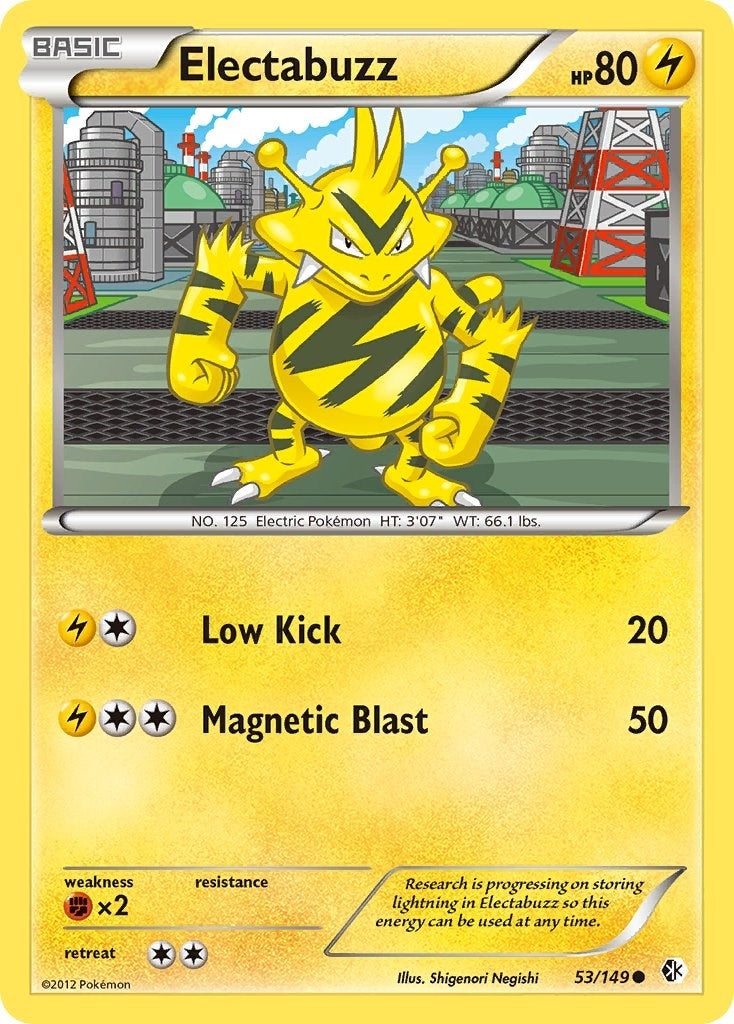 Image for Electabuzz (Boundaries Crossed) (53/149) - Pokemon