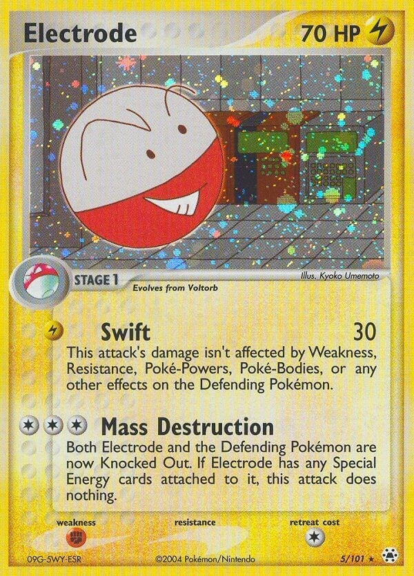 Image for Electrode (Hidden Legends) (5/101) - Pokemon