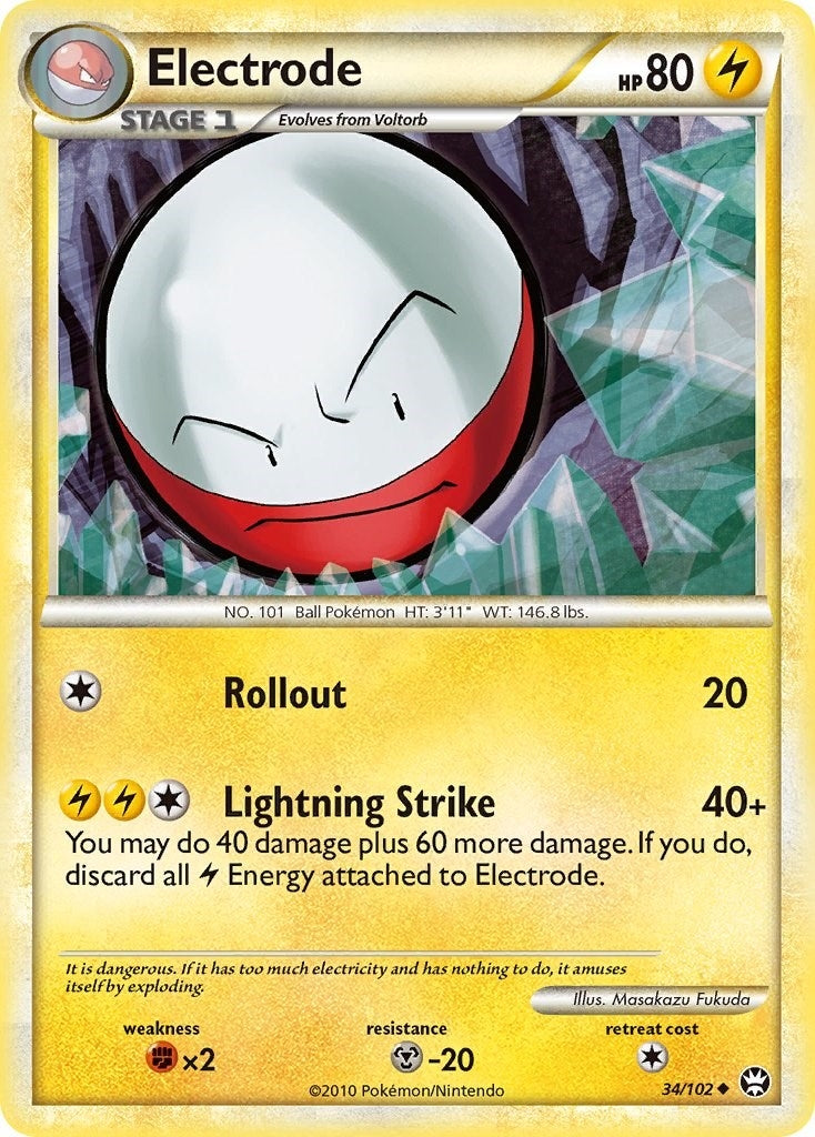 Image for Electrode (Triumphant) (34/102) - Pokemon