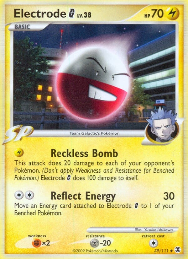 Image for Electrode G (Rising Rivals) (39/111) - Pokemon