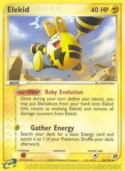 Image for Elekid (Sandstorm) (36/100) - Pokemon