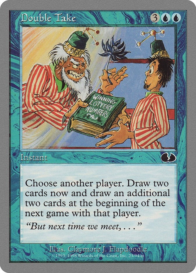 Image for Double Take (Unglued) (23) - Magic: The Gathering