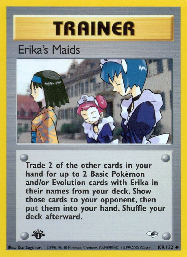 Image for Erika's Maids (Gym Heroes) (109/132) - Pokemon