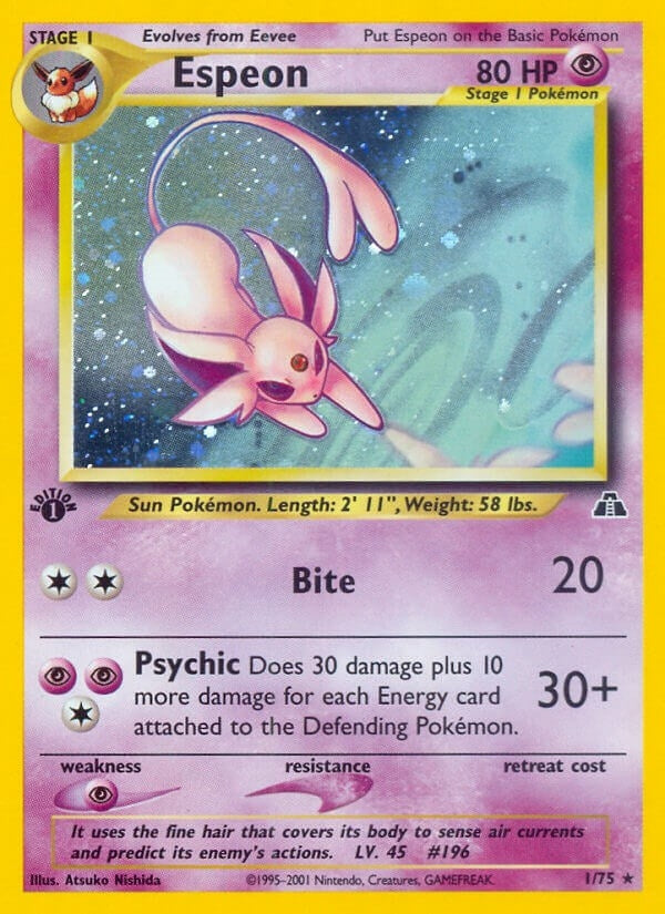 Image for Espeon (1) (Neo Discovery) (01/75) - Pokemon