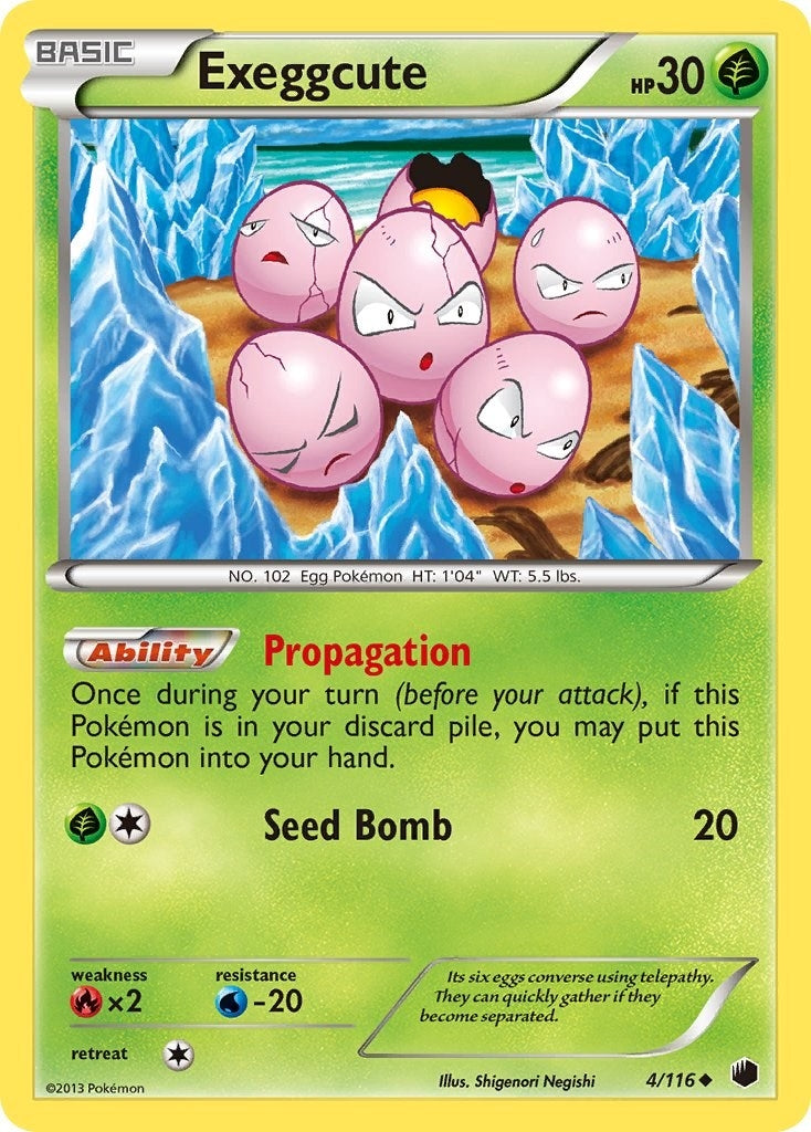 Image for Exeggcute (Plasma Freeze) (4/116) - Pokemon