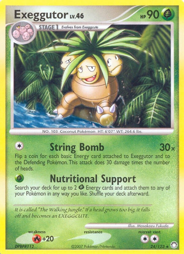 Image for Exeggutor (Mysterious Treasures) (24/123) - Pokemon