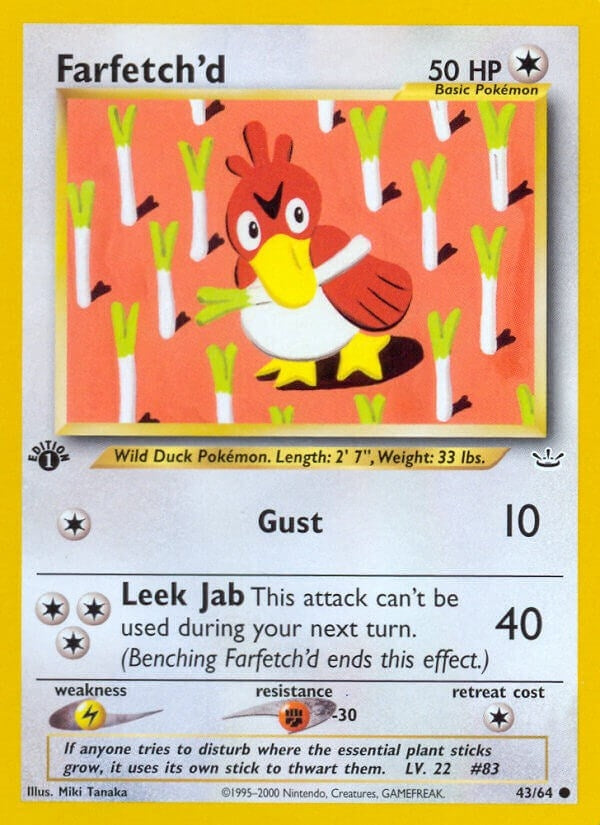 Image for Farfetch'd (Neo Revelation) (43/64) - Pokemon