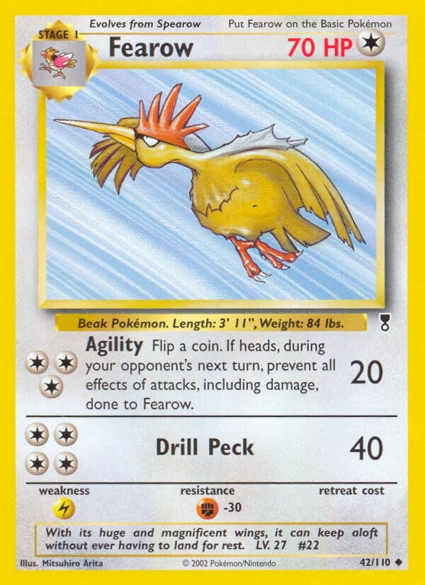 Image for Fearow (Legendary Collection) (042/110) - Pokemon