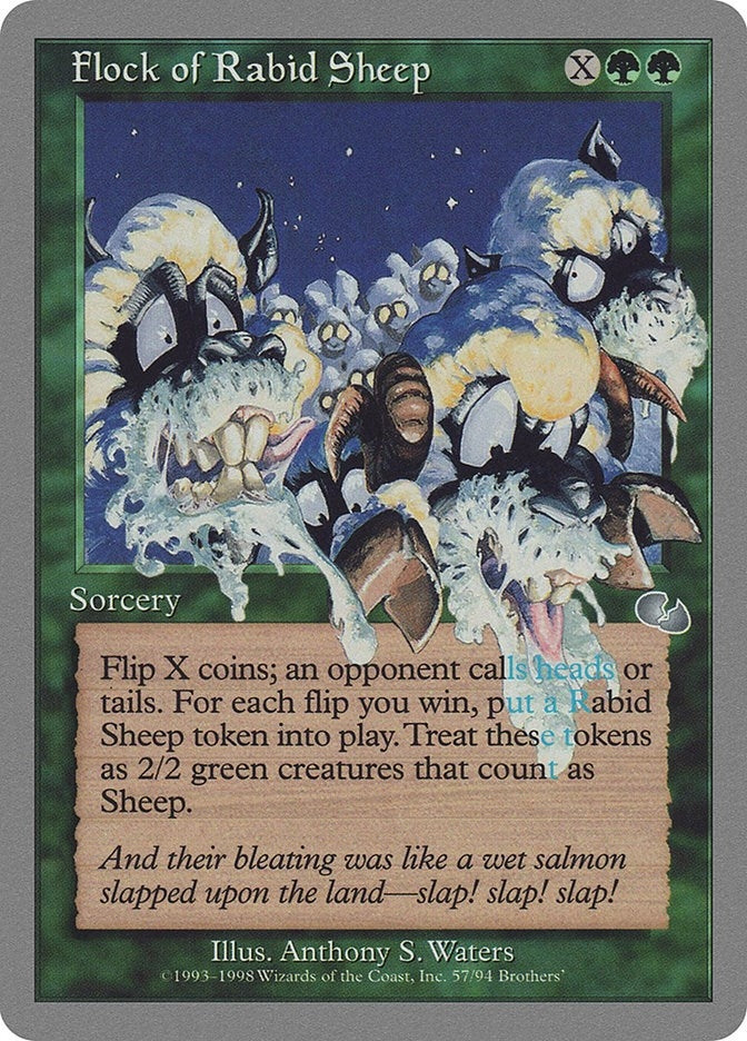 Image for Flock of Rabid Sheep (Unglued) (57) - Magic: The Gathering