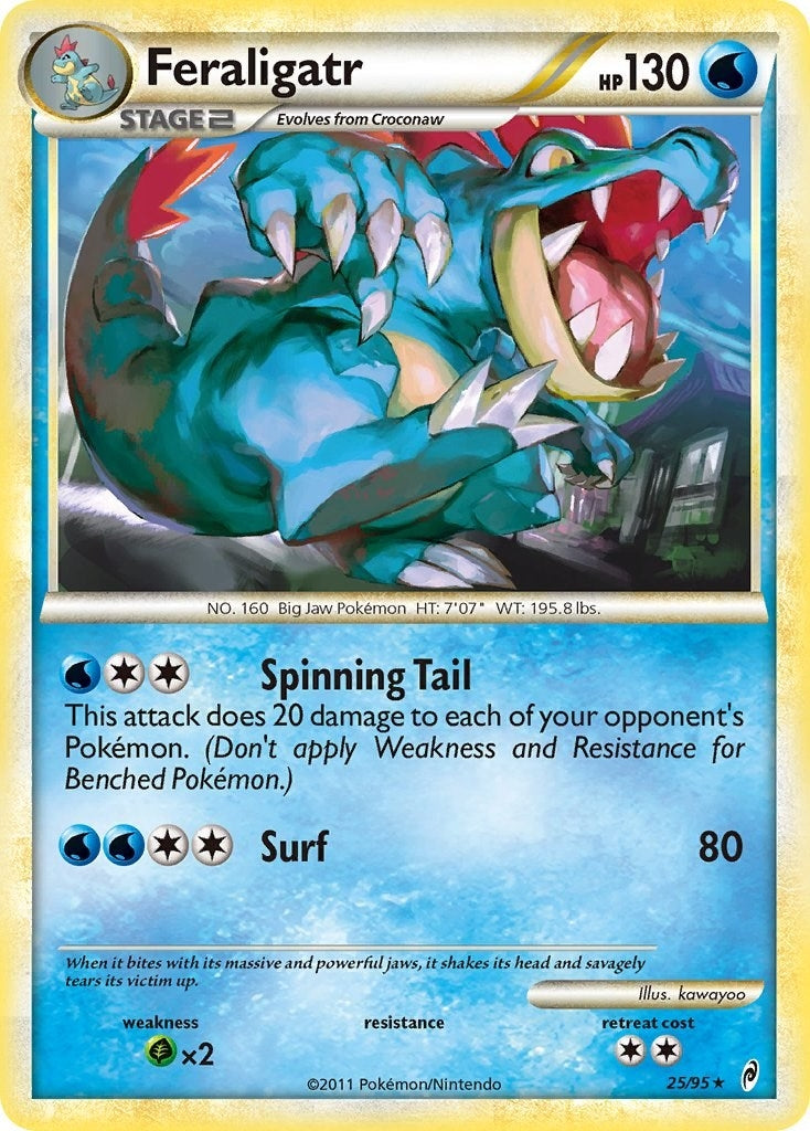Image for Feraligatr (Call of Legends) (25/95) - Pokemon