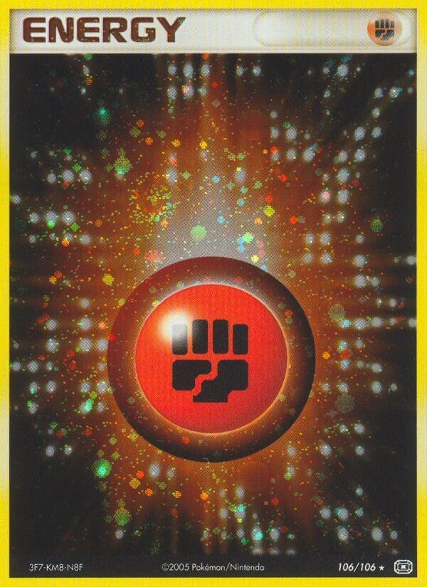 Image for Fighting Energy (Emerald) (106/106) - Pokemon