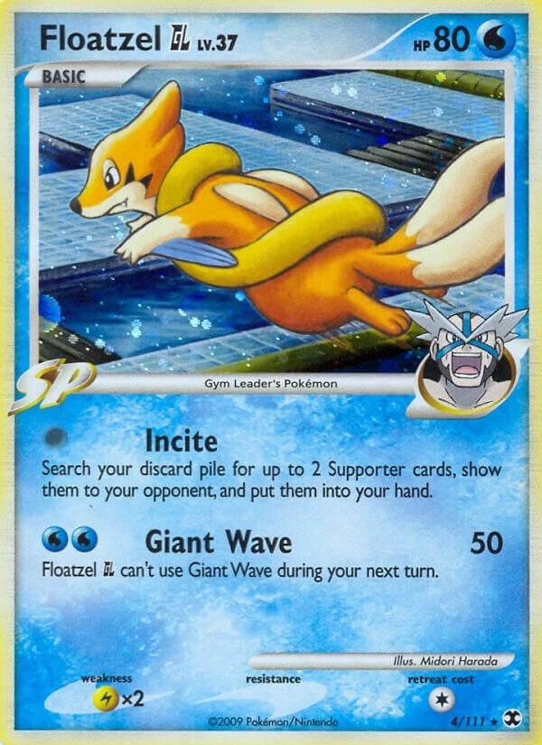 Image for Floatzel GL (Rising Rivals) (4/111) - Pokemon