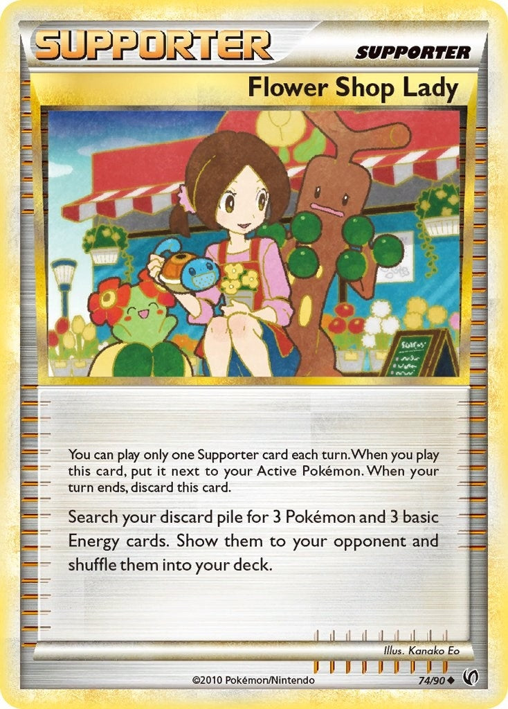 Image for Flower Shop Lady (Undaunted) (74/90) - Pokemon