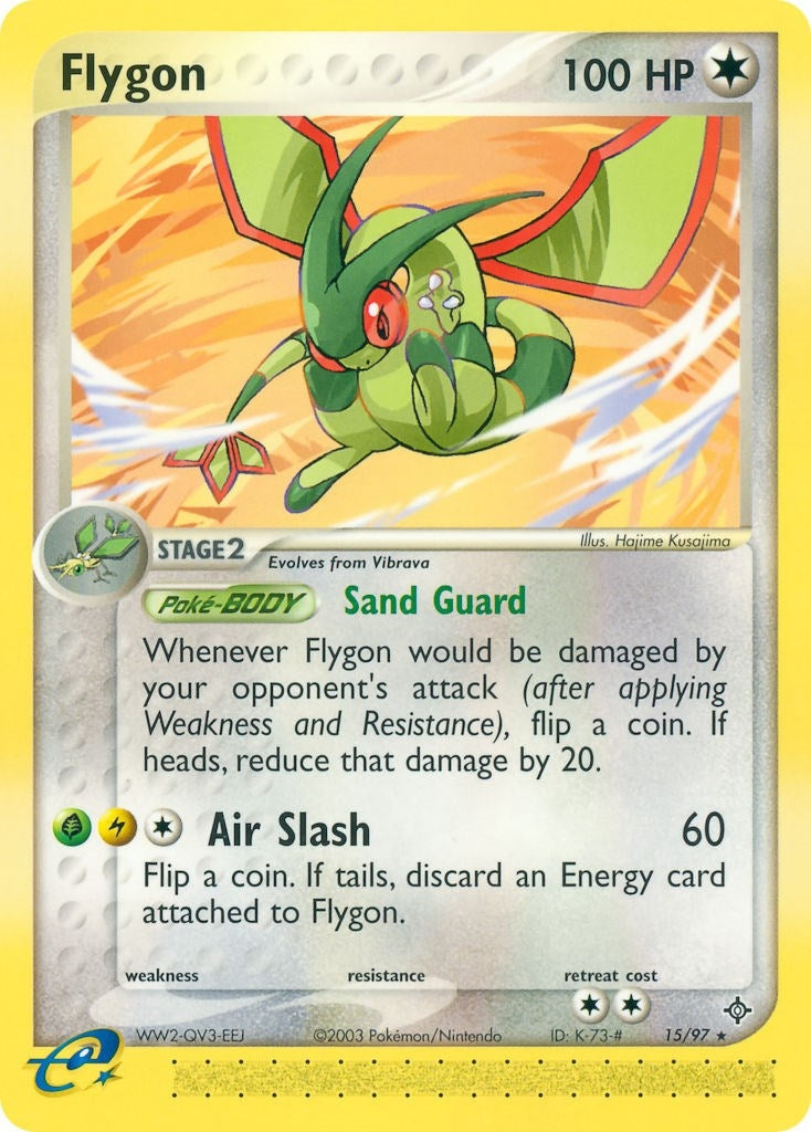 Image for Flygon (Dragon) (15/97) - Pokemon