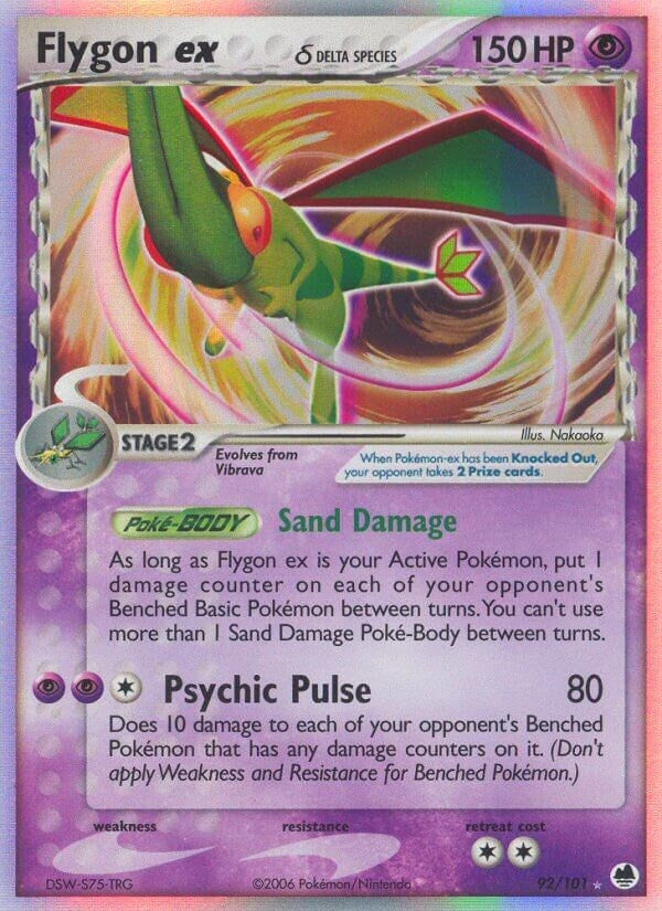 Image for Flygon ex (Delta Species) (Dragon Frontiers) (92/101) - Pokemon