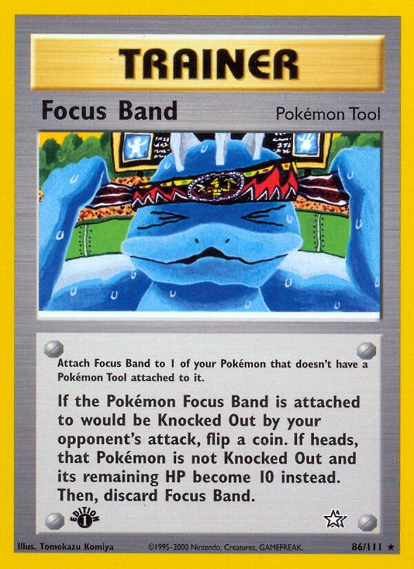 Image for Focus Band (Neo Genesis) (086/111) - Pokemon