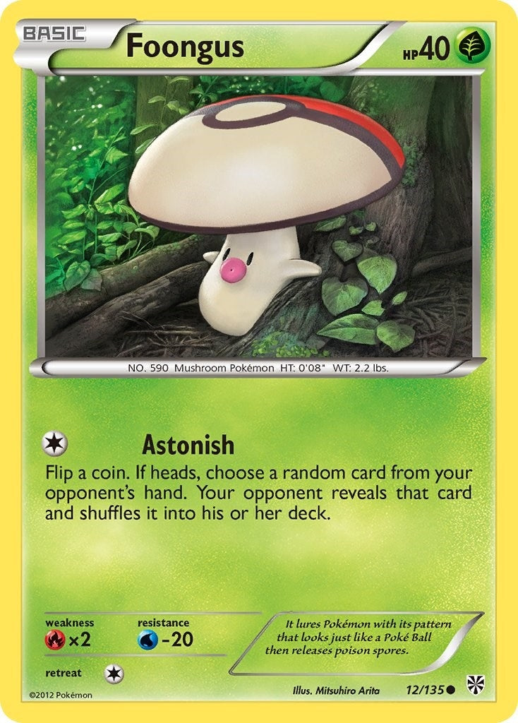 Image for Foongus (Plasma Storm) (12/135) - Pokemon