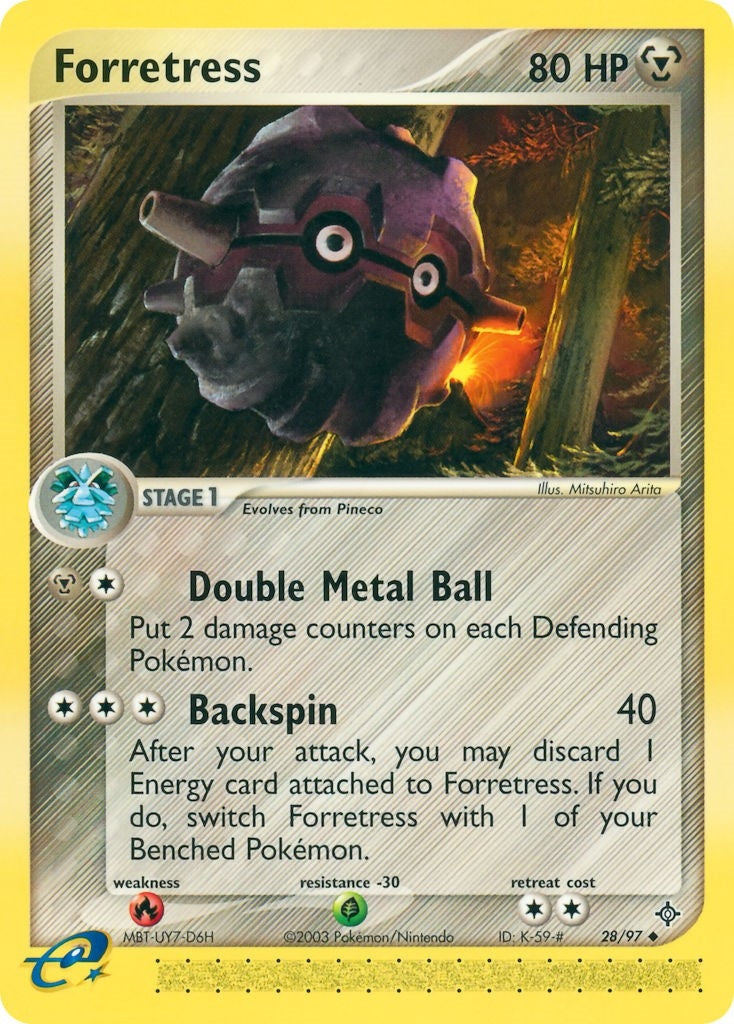 Image for Forretress (Dragon) (28/97) - Pokemon