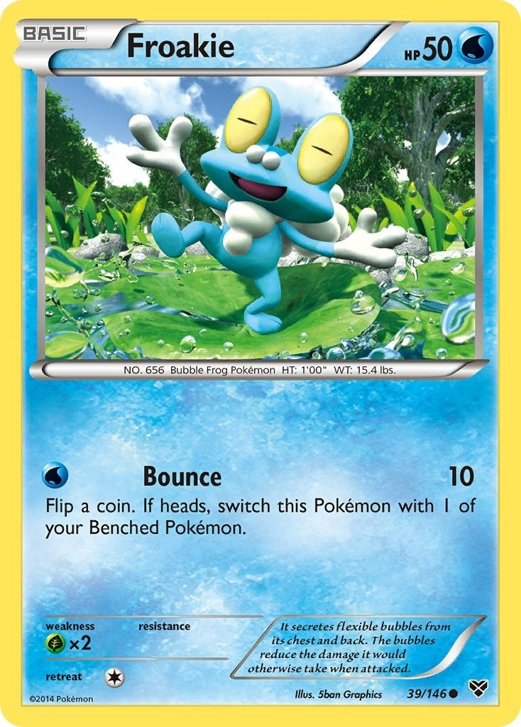 Image for Froakie (XY Base Set) (39/146) - Pokemon