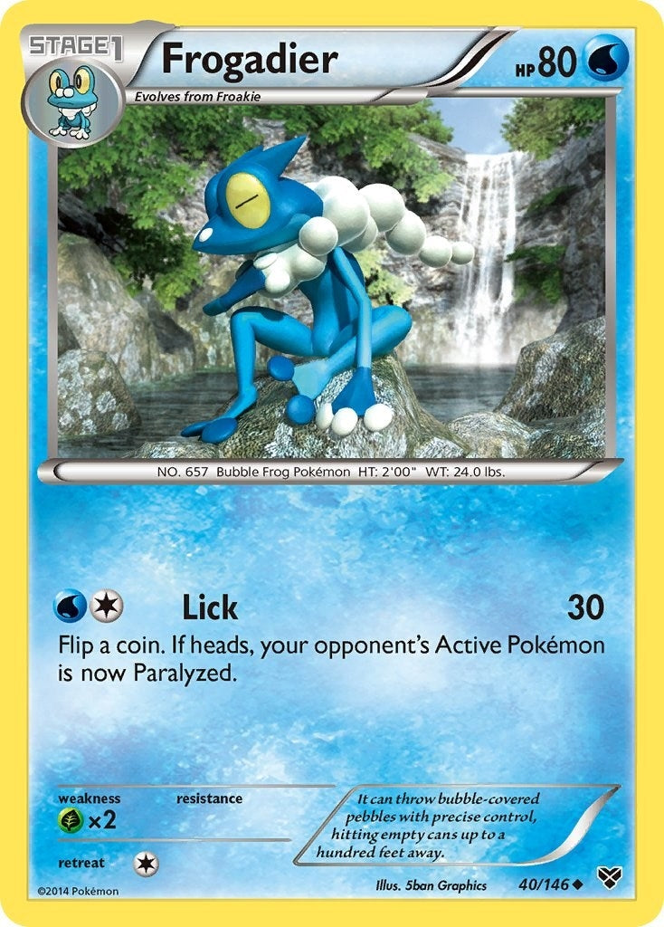 Image for Frogadier (XY Base Set) (40/146) - Pokemon