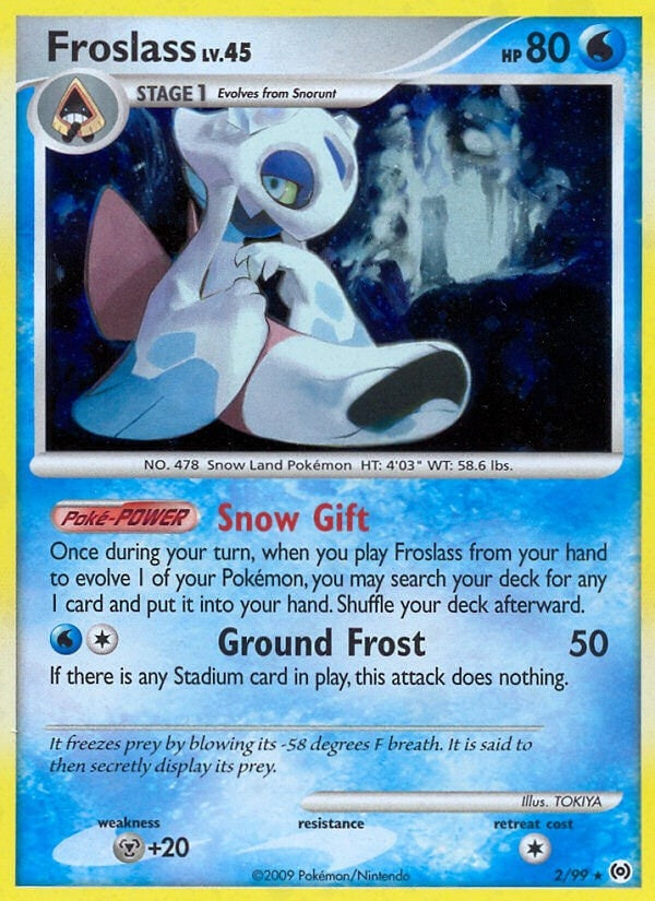 Image for Froslass (Arceus) (2/99) - Pokemon