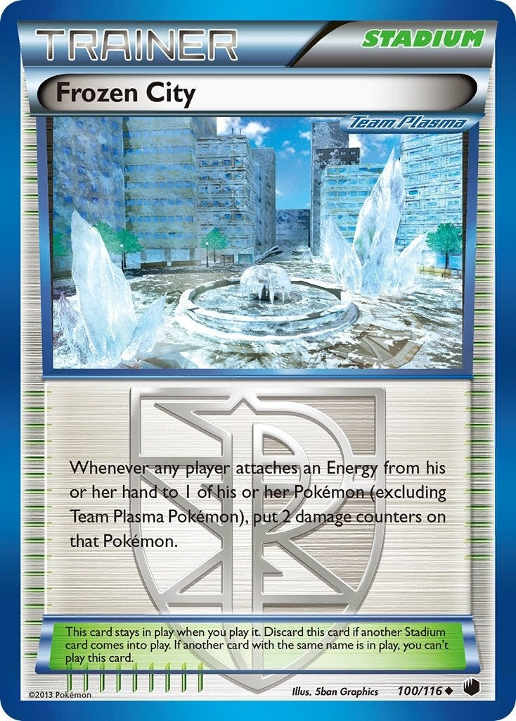 Image for Frozen City (Team Plasma) (Plasma Freeze) (100/116) - Pokemon