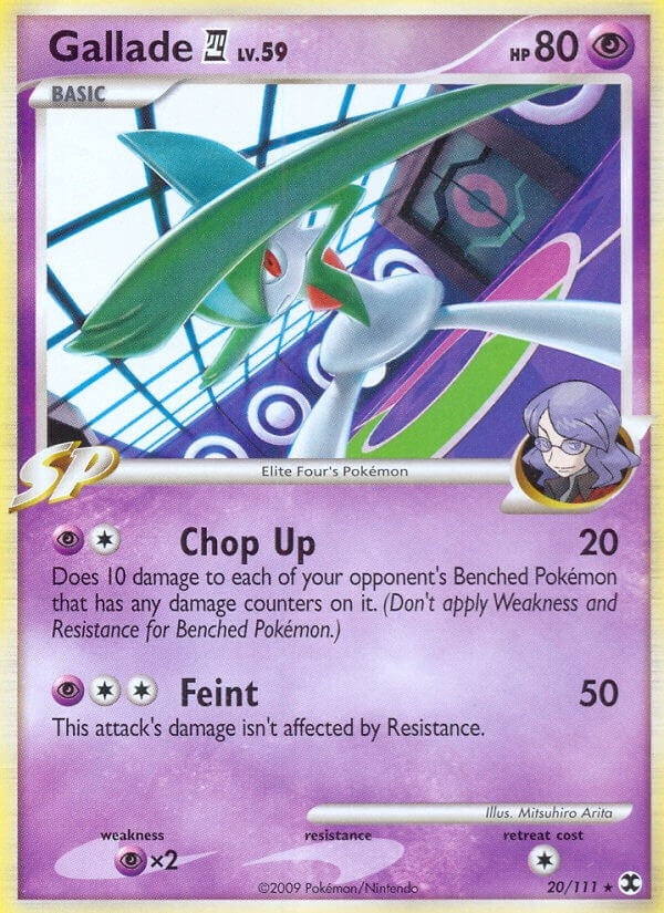 Image for Gallade E4 (Rising Rivals) (20/111) - Pokemon