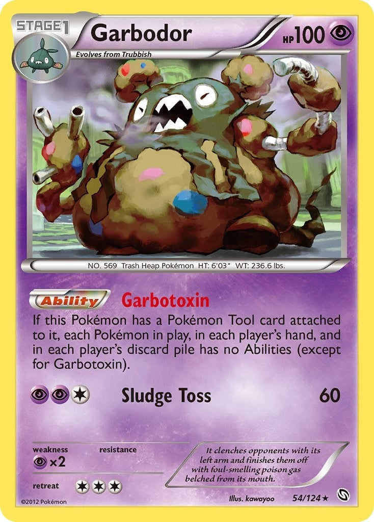 Image for Garbodor (Dragons Exalted) (54/124) - Pokemon
