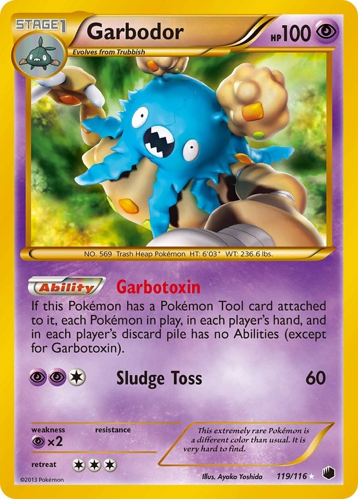 Image for Garbodor (119 Secret Rare) (Plasma Freeze) (119/116) - Pokemon