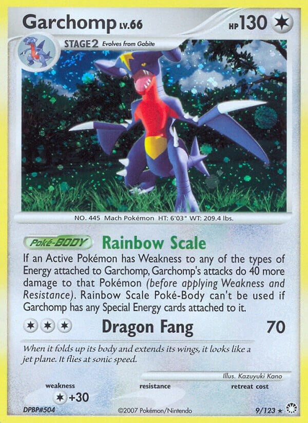 Image for Garchomp (Mysterious Treasures) (9/123) - Pokemon