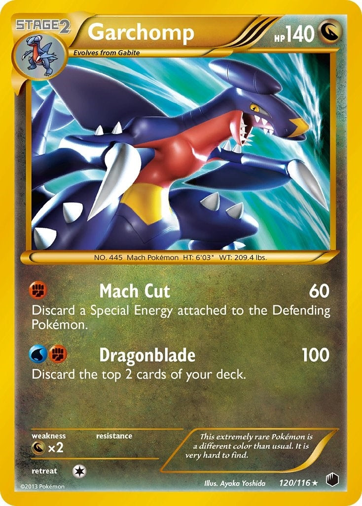 Image for Garchomp (120 Secret Rare) (Plasma Freeze) (120/116) - Pokemon
