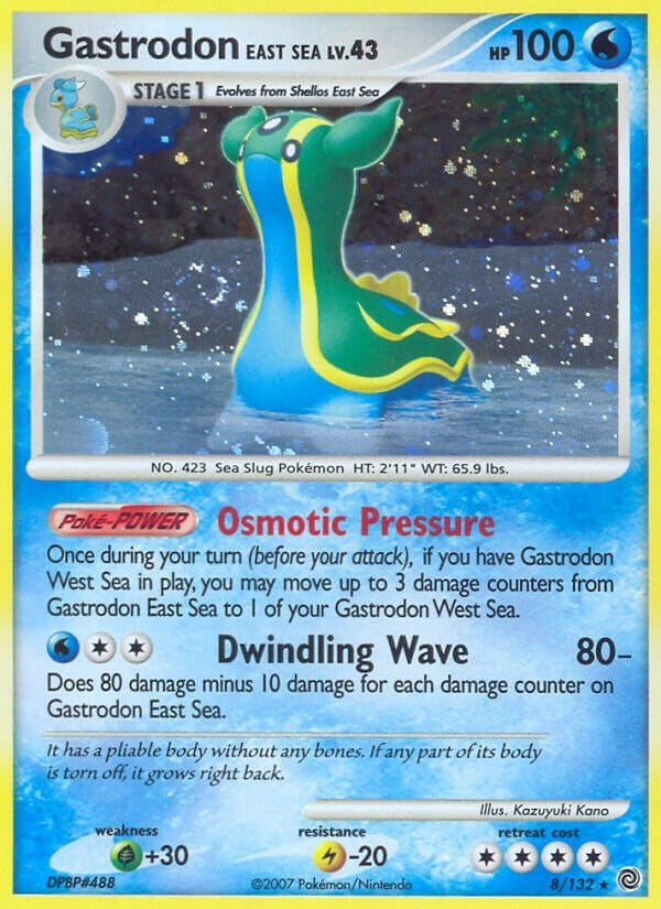 Image for Gastrodon East Sea (Secret Wonders) (8/132) - Pokemon