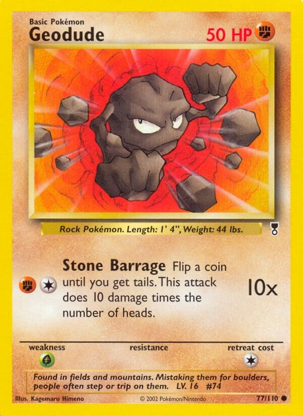 Image for Geodude (Legendary Collection) (077/110) - Pokemon