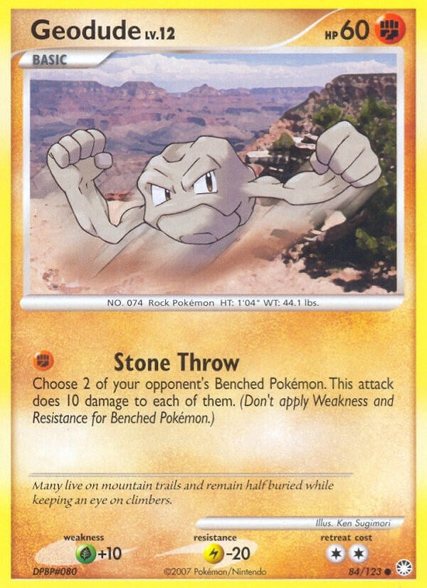 Image for Geodude (Mysterious Treasures) (84/123) - Pokemon
