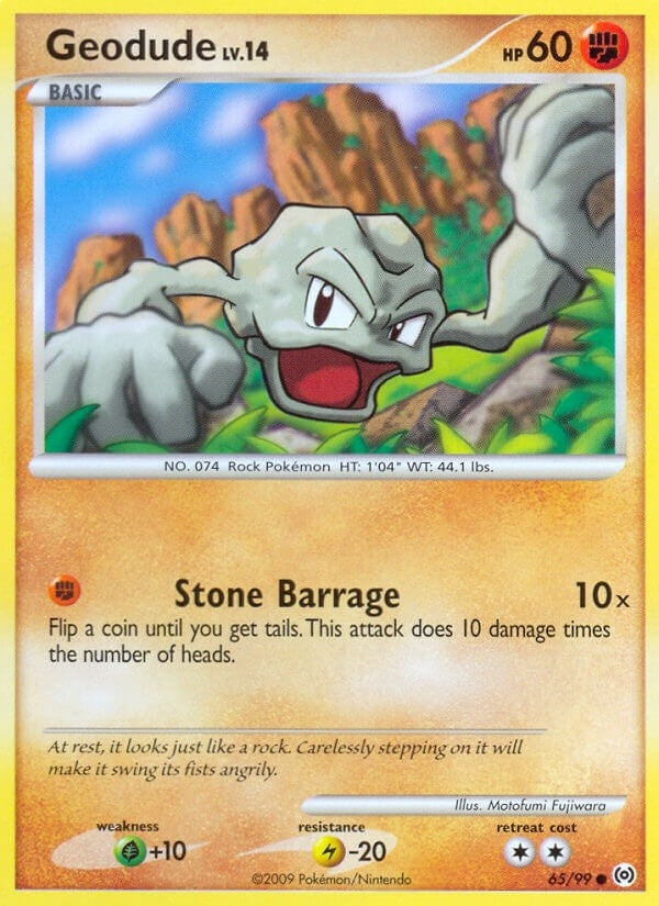 Image for Geodude (Arceus) (65/99) - Pokemon