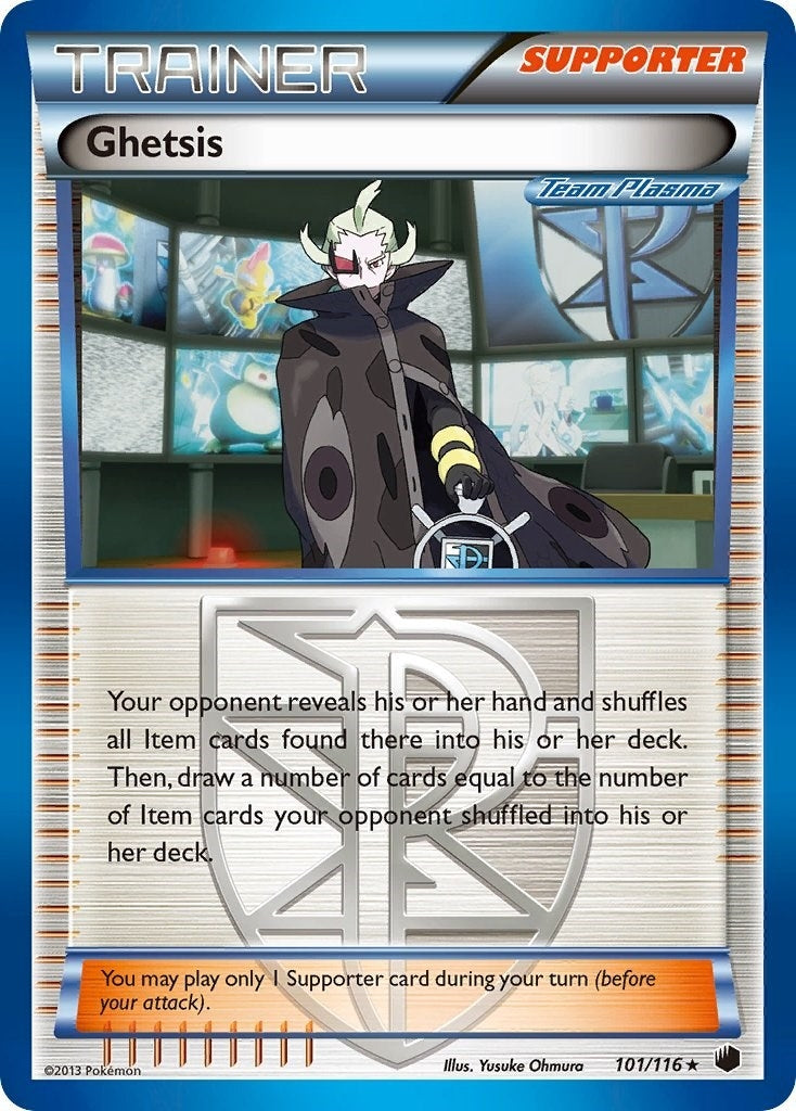 Image for Ghetsis (Team Plasma) (Plasma Freeze) (101/116) - Pokemon