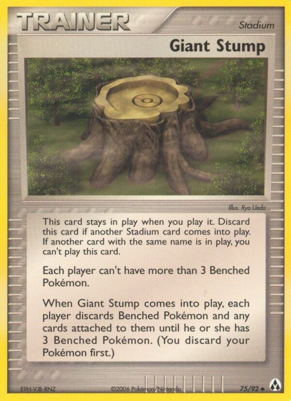 Image for Giant Stump (Legend Maker) (75/92) - Pokemon