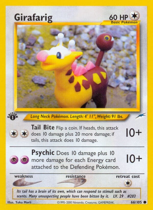 Image for Girafarig (Neo Destiny) (066/105) - Pokemon