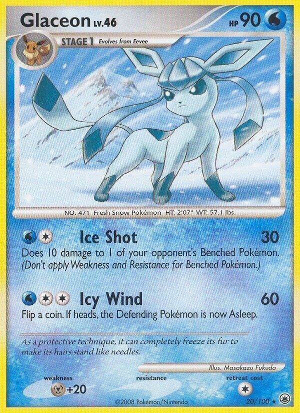 Image for Glaceon (20) (Majestic Dawn) (20/100) - Pokemon