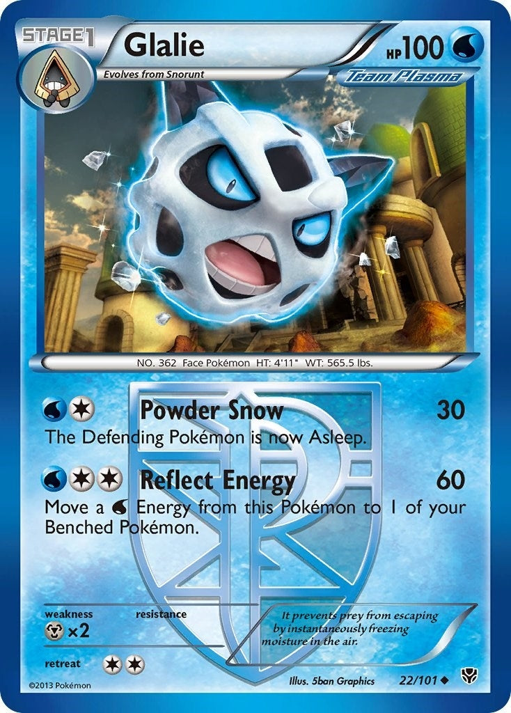 Image for Glalie (Team Plasma) (Plasma Blast) (22/101) - Pokemon