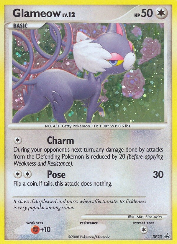 Image for Glameow - DP23 (Diamond and Pearl Promos) (DP23) - Pokemon
