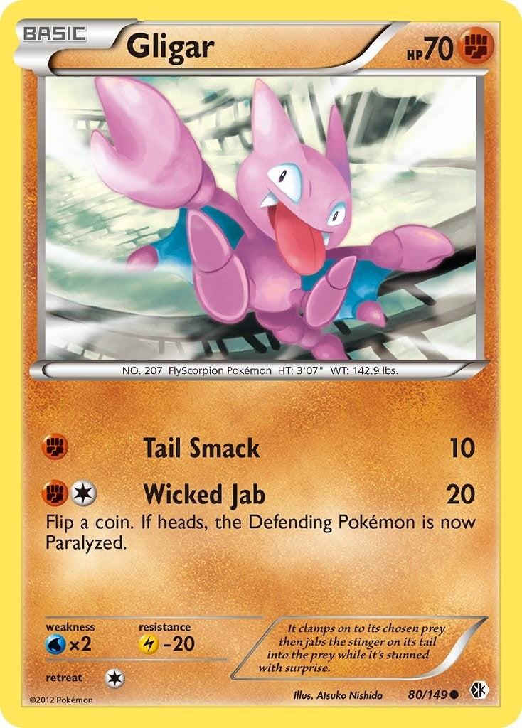 Image for Gligar (Boundaries Crossed) (80/149) - Pokemon