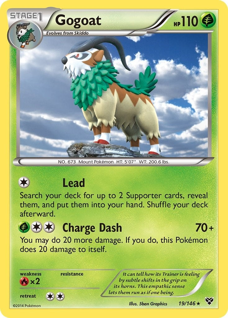 Image for Gogoat (XY Base Set) (19/146) - Pokemon