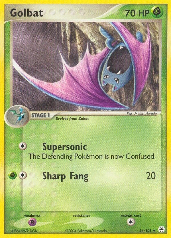 Image for Golbat (Hidden Legends) (36/101) - Pokemon