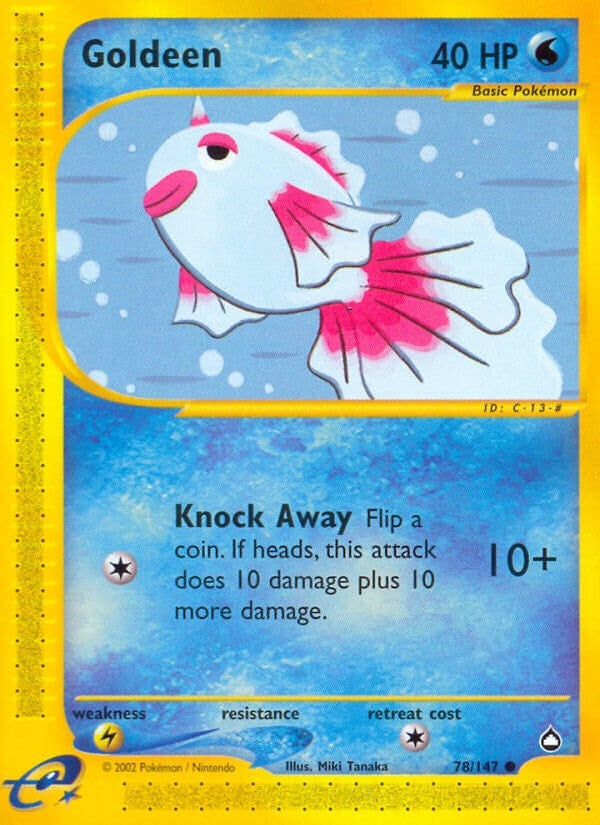 Image for Goldeen (Aquapolis) (078/147) - Pokemon