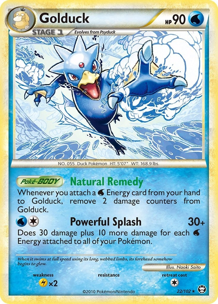 Image for Golduck (Triumphant) (22/102) - Pokemon