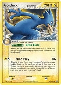 Image for Golduck (Delta Species) (Holon Phantoms) (43/110) - Pokemon